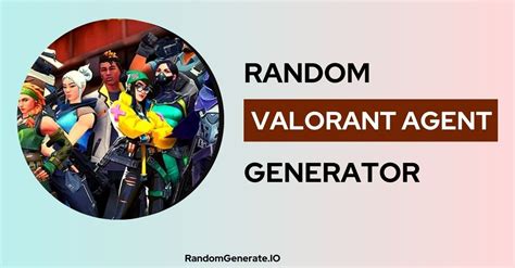 valorant random agent generator